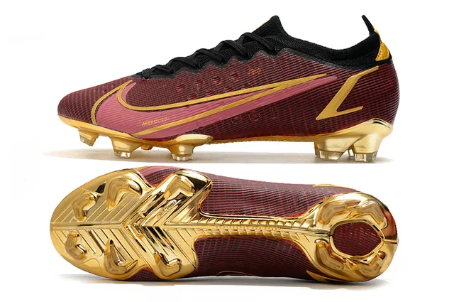 Nike Mercurial Blue Red Silver Firm-Ground chaussures de football 14