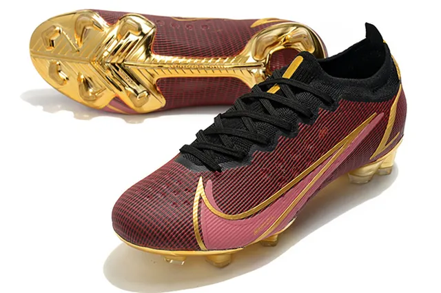 Nike Mercurial Blue Red Silver Firm-Ground chaussures de football 18