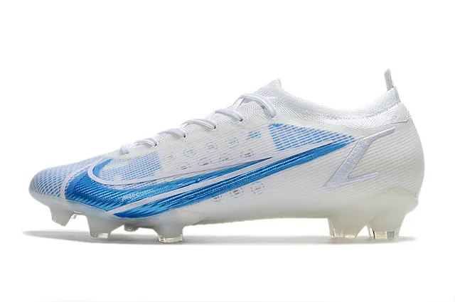 Nike Mercurial Blue Red Silver Firm-Ground chaussures de football 23