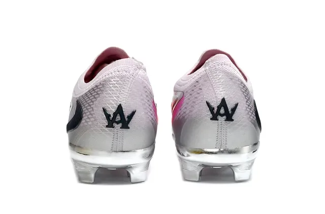 Nike Mercurial Botines de Fútbol Rosa Coral Plata Firm Ground 4