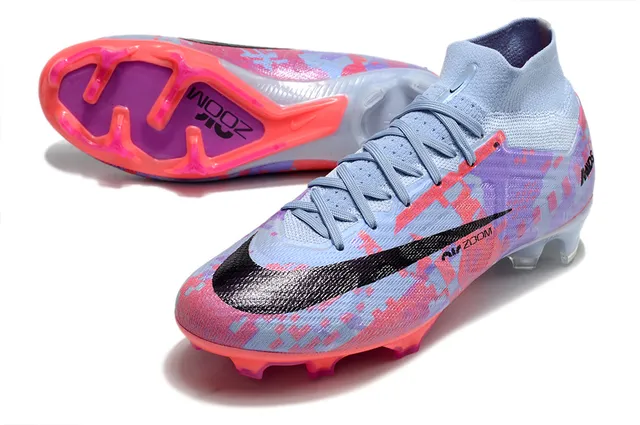 Nike Mercurial Superfly Multicolor Col haut à enfiler Système de lacets asymétrique Chaussures de football pour terrain ferme 6