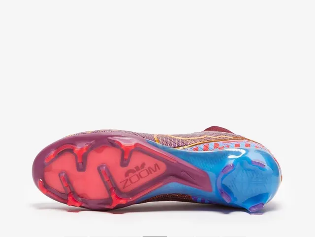 Nike Mercurial Superfly Purple Pink High-Cut Sock-Fit Collar Firm-Ground Soccer Shoes 4