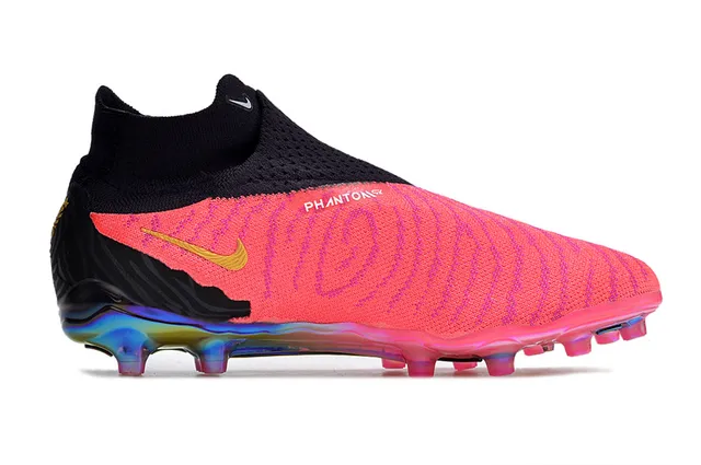 Nike Mercurial Vapor وردي أسود متلألئ أحذية كرة القدم للأرضية الصلبة 7