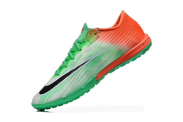 Nike Multicolor Gradient Colorway Wave-Patterned Upper Turf Soccer Shoes 4