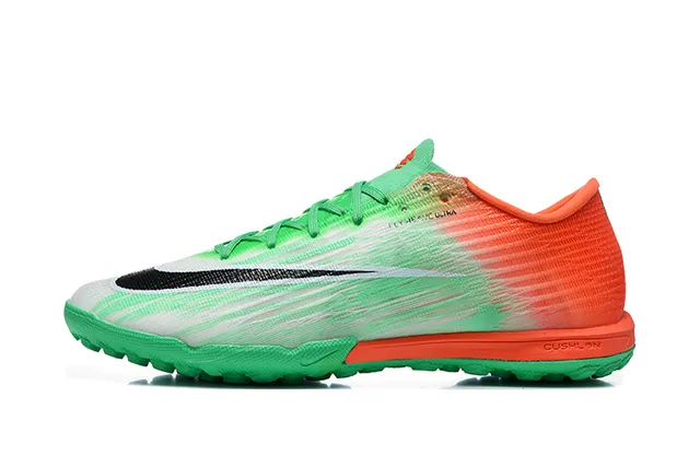 Nike Multicolor Gradient Colorway Wave-Patterned Upper Turf Soccer Shoes 10