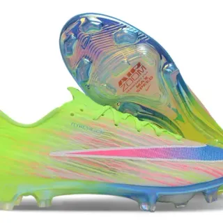 Nike حذاء كرة القدم Multicolor Low-Cut Sock-Fit Upper Iridescent Holographic Outsole Firm-Ground