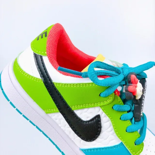 Nike Multicolor Low-Top Multi-Color Block Lifestyle Sneakers 18