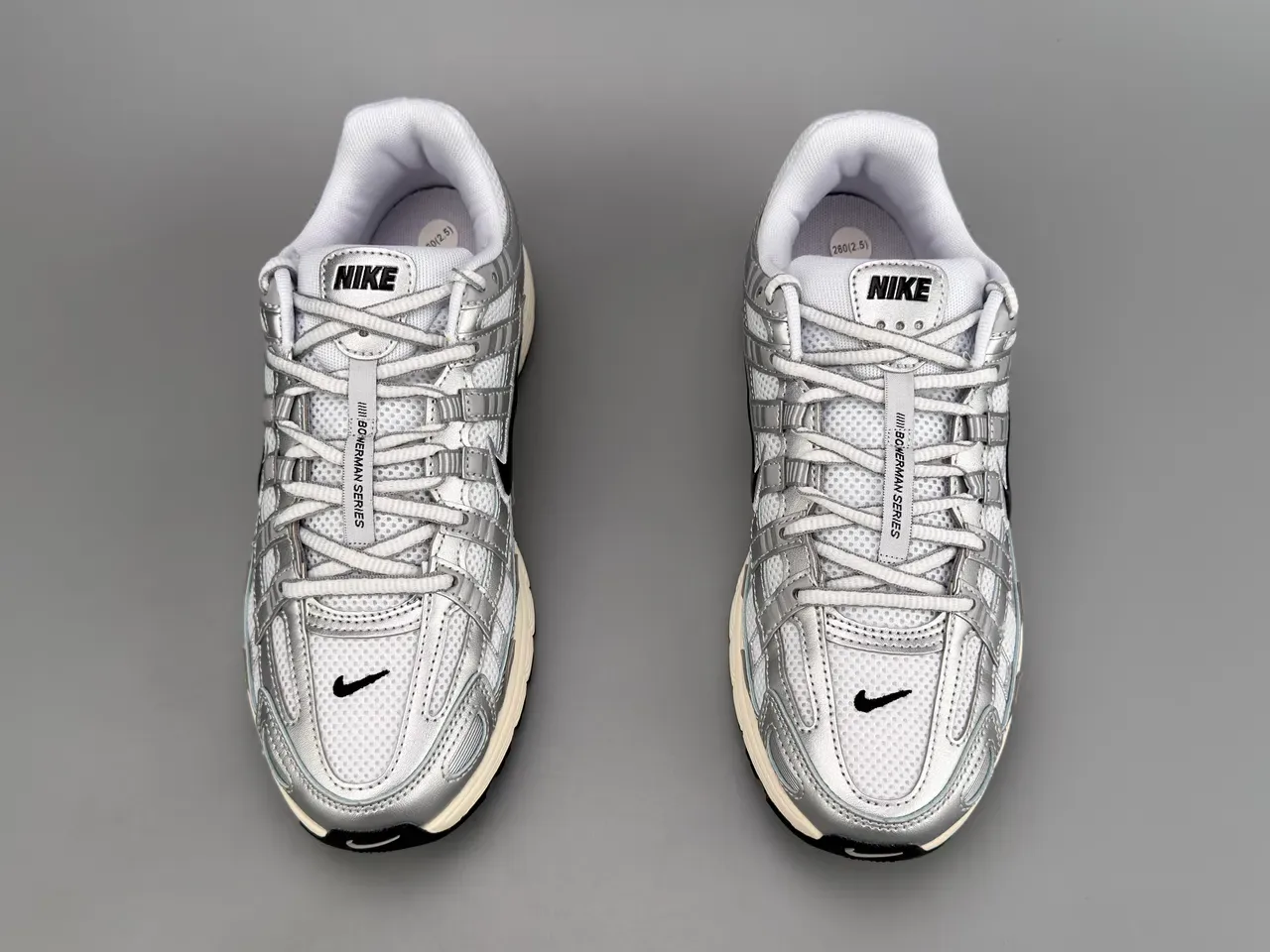 Nike P-6000 Metallic Silver Lifestyle Sneakers 9