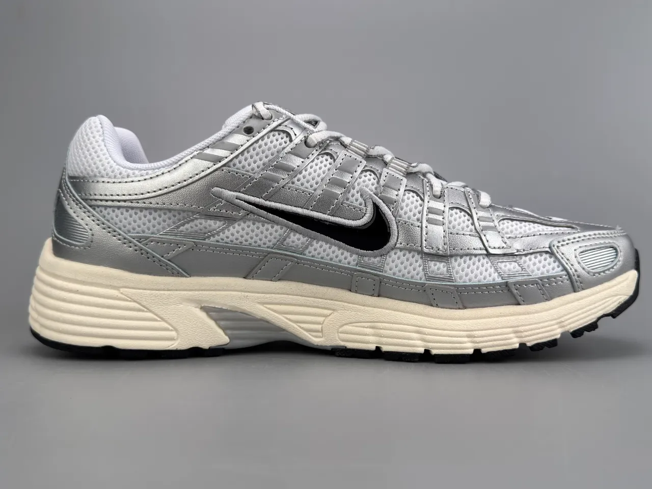 Nike P-6000 Metallic Silver Lifestyle Sneakers 10