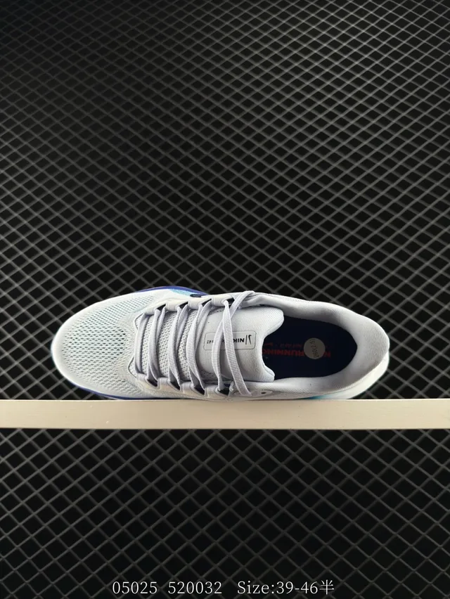 Nike Pegasus 41 White Navy Engineered Mesh Upper Gradient Overlay Running Shoes 4