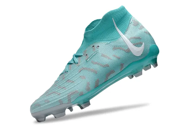 Nike Phantom GT Aqua Silver Firm-Ground Soccer Shoes 4