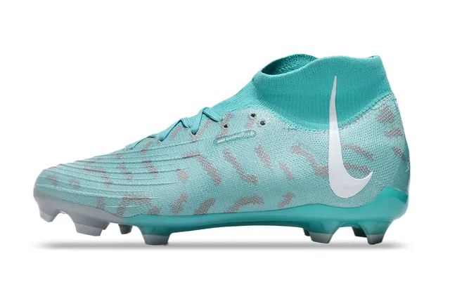 Nike Phantom GT Aqua Silver Firm-Ground Soccer Shoes 7