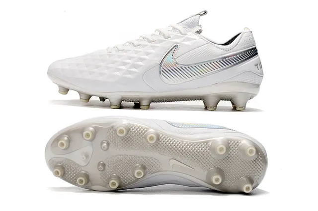 Nike Phantom GT Negro Azul Textura de Diamante Superior Sintético Acento Swoosh Suelo Firme Zapatos de Fútbol 14