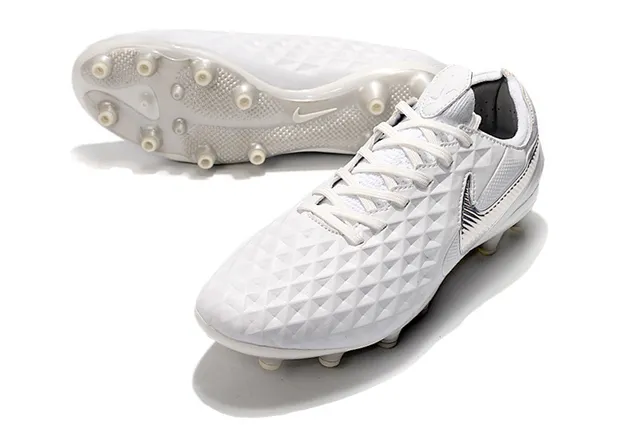 Nike Phantom GT Negro Azul Textura de Diamante Superior Sintético Acento Swoosh Suelo Firme Zapatos de Fútbol 20