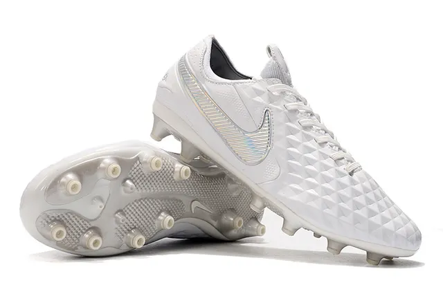 Nike Phantom GT Negro Azul Textura de Diamante Superior Sintético Acento Swoosh Suelo Firme Zapatos de Fútbol 21