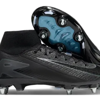 Nike Phantom GT Black Teal Firm-Ground Soccer Shoes