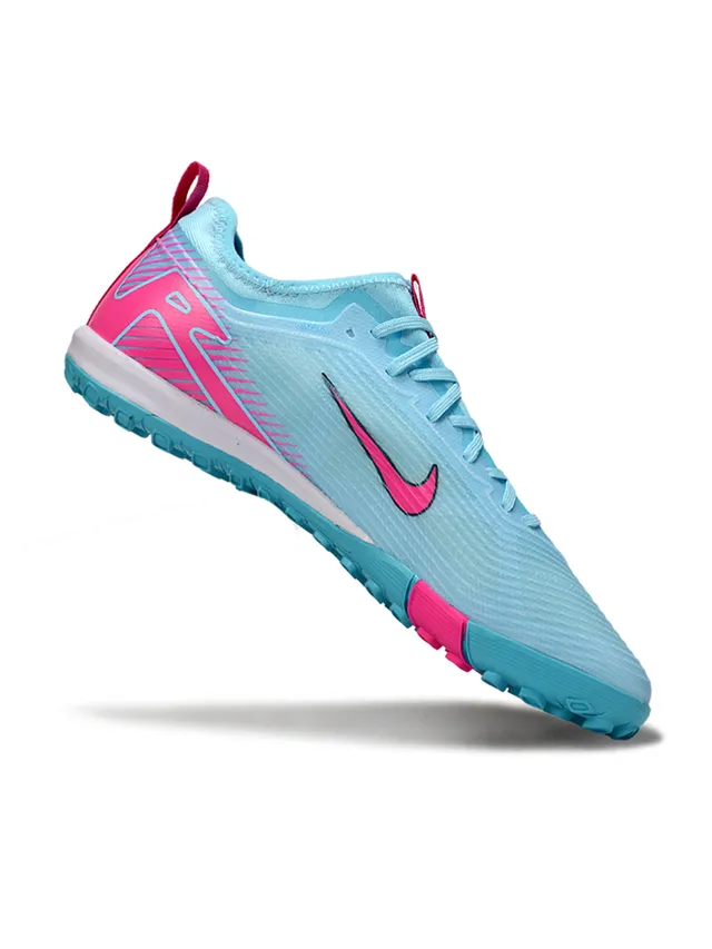 Nike Phantom GT أزرق وردي منخفض القطعة علوة اصطناعية قاعدة مولدة أرضية أحذية كرة القدم 7