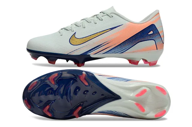 Nike Phantom GT White Multicolor Low-Cut Molded Upper Firm-Ground Soccer Shoes 6