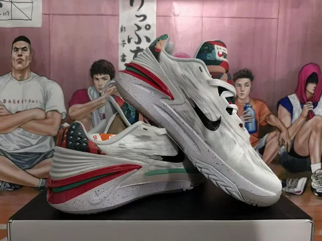 Nike React Phantom White Multicolor Speckled Foam Lifestyle Sneakers 2
