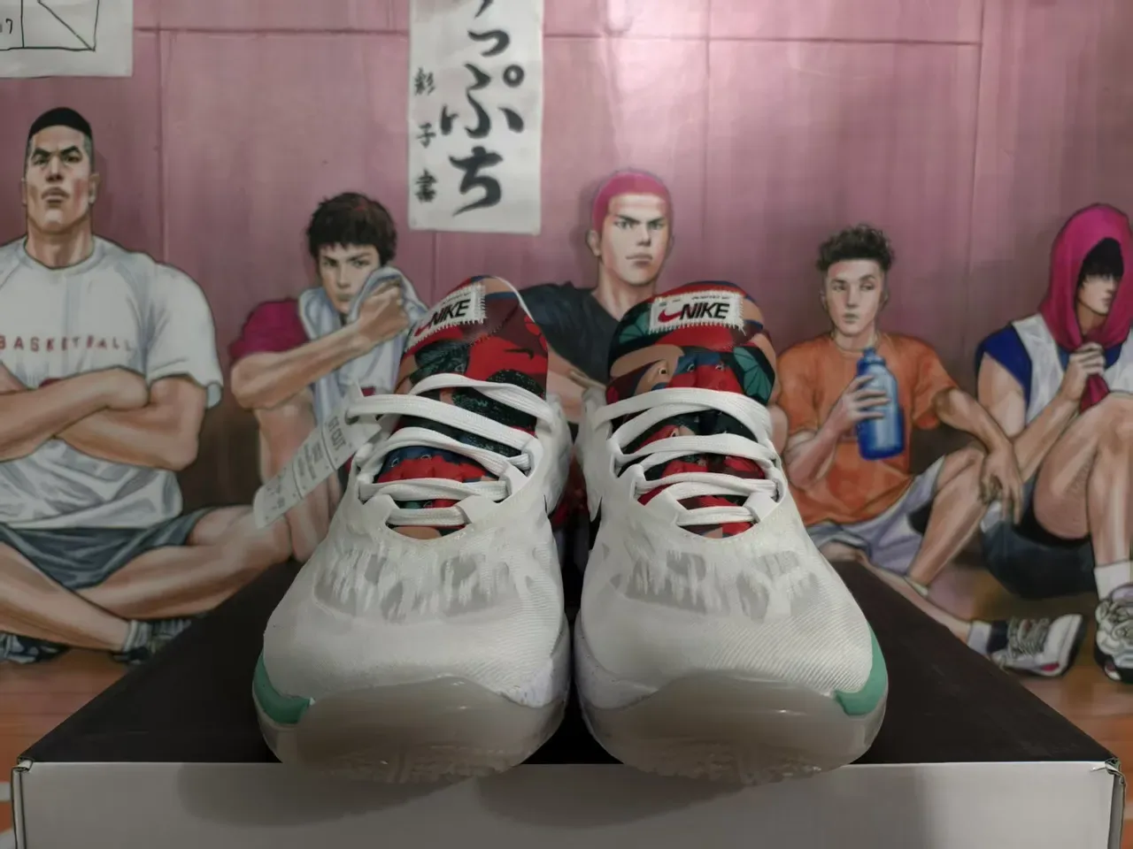 Nike React Phantom White Multicolor Speckled Foam Lifestyle Sneakers 4