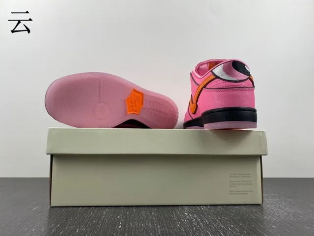 Nike SB Dunk Low Rose et Orange Chaussures de skate 11
