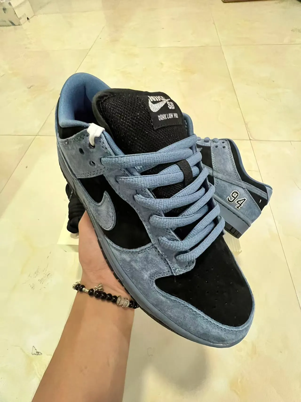 Nike SB Dunk Low Supreme '94' Slate Blue Chaussures de skateboard 2