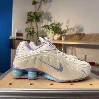 Nike Shox NZ Off-White Purple Turquoise লাইফস্টাইল স্নিকার