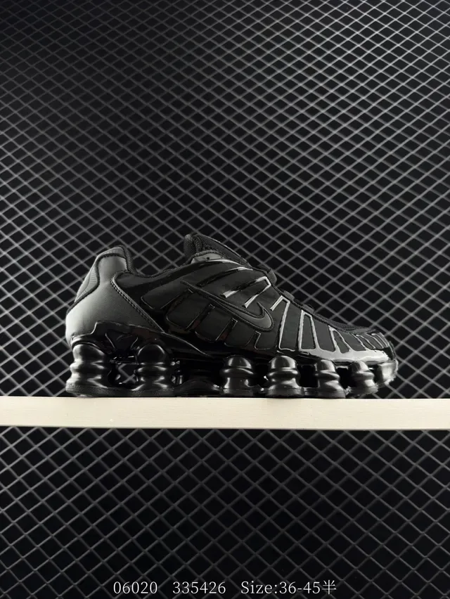 Nike Shox TL Monochromatic White Lifestyle Sneakers 2