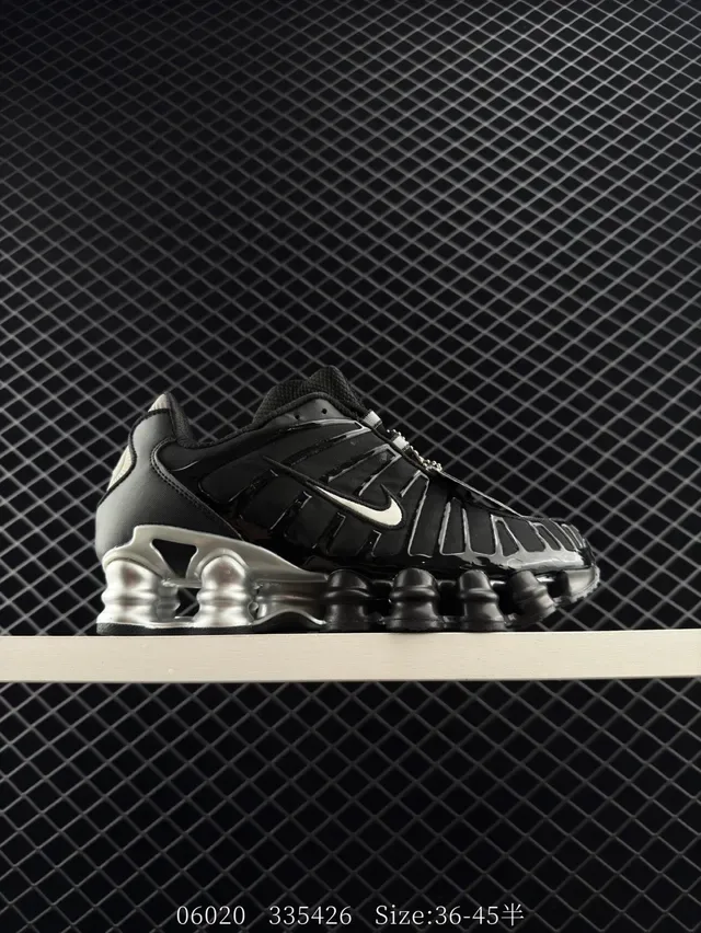 Nike Shox TL Monochromatic White Lifestyle Sneakers 3
