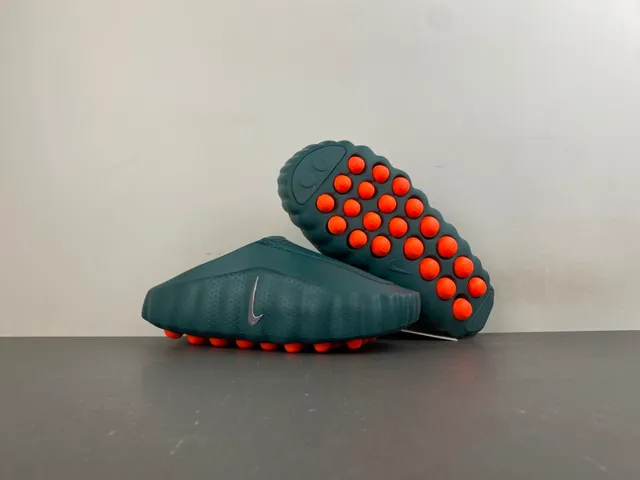 Nike Teal Green Molded Perforated Slipper 10