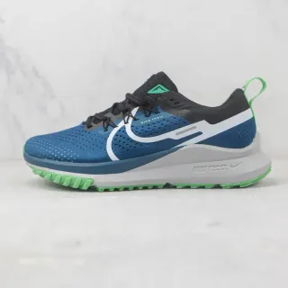 Nike Trail React Chaussures de Running Bleu Noir Blanc Vert Lime