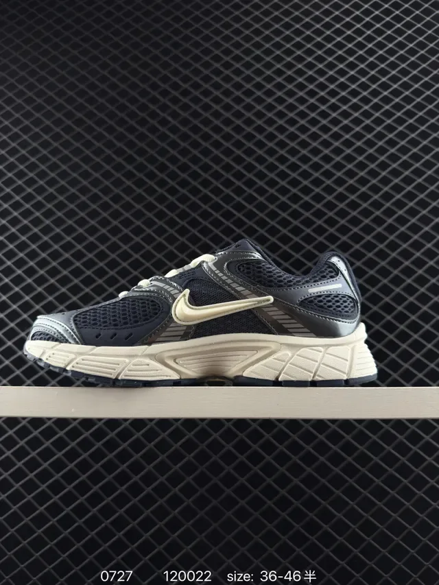 Nike V5 Runner Black Beige Retro Running Silhouette Mesh And Synthetic Overlay Construction Lifestyle Sneakers 5