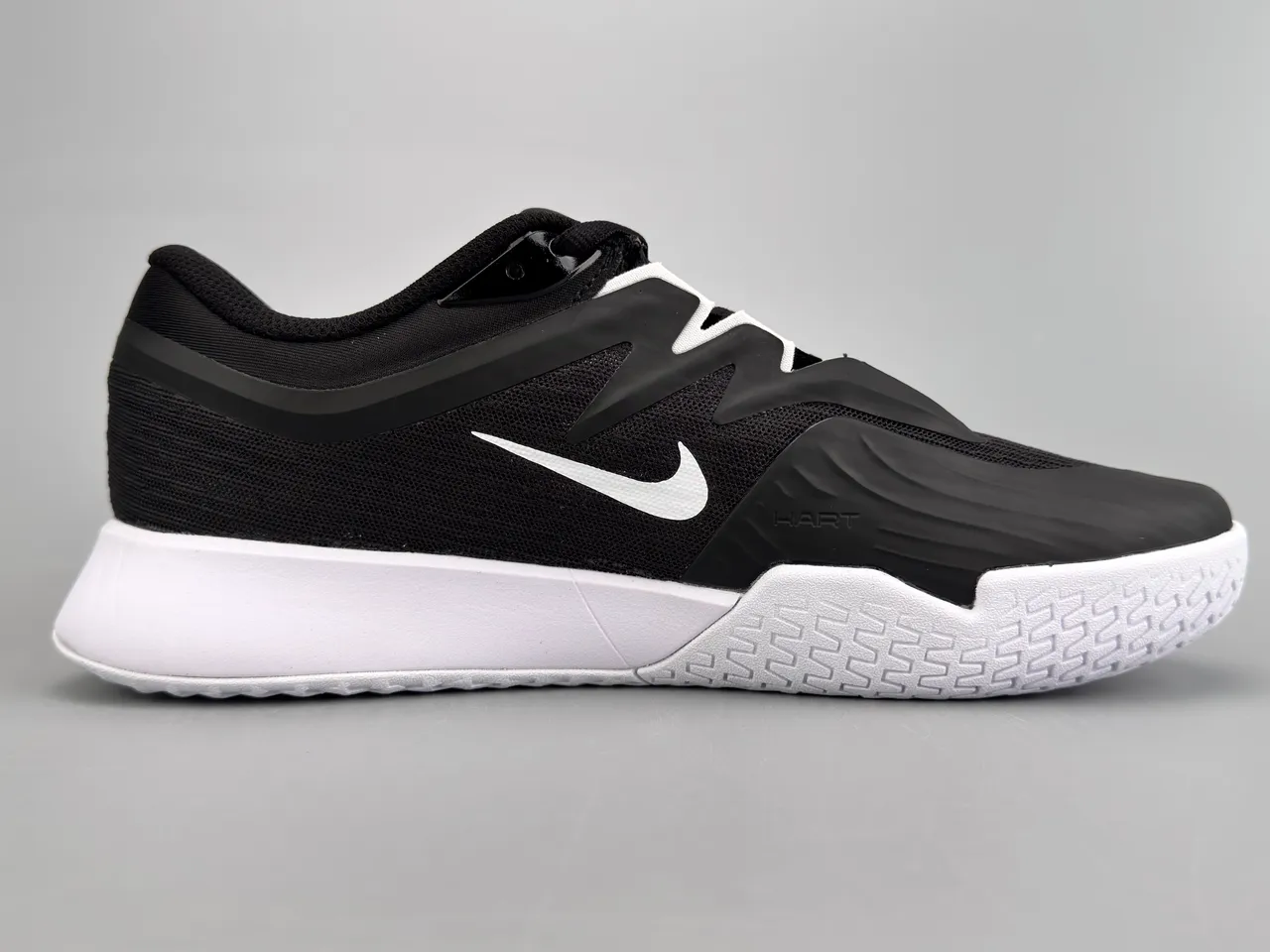 Nike Vapor Air Zoom chaussures de course noires et blanches 10