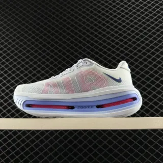 Nike Vomero Premium Light Gray Pink Navy Running Shoes