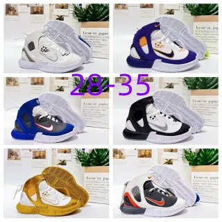 Nike 白色灰色高帮中足绑带篮球鞋