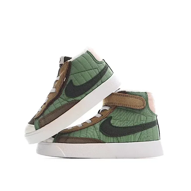 Nike White Multicolor High-Top Padded Collar Lifestyle Sneakers 10