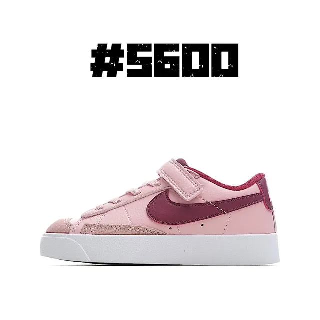 Nike White Pink Low-Top Padded Collar Lifestyle Sneakers 9