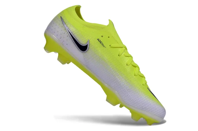 Nike हलুদ কালো নিট উপর গ্রেডিয়েন্ট ফার্ম-গ্রাউন্ড সকার শু 2