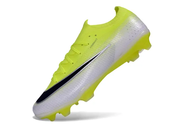 Nike हलুদ কালো নিট উপর গ্রেডিয়েন্ট ফার্ম-গ্রাউন্ড সকার শু 3