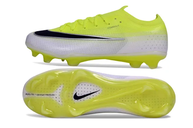 Nike हलুদ কালো নিট উপর গ্রেডিয়েন্ট ফার্ম-গ্রাউন্ড সকার শু 6