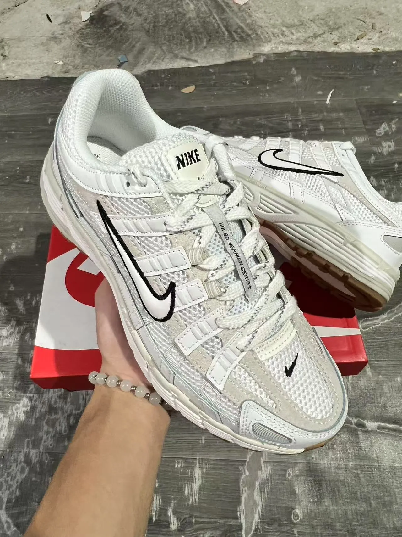 Nike Zoom 2K White Black Gum Lifestyle Sneakers 2