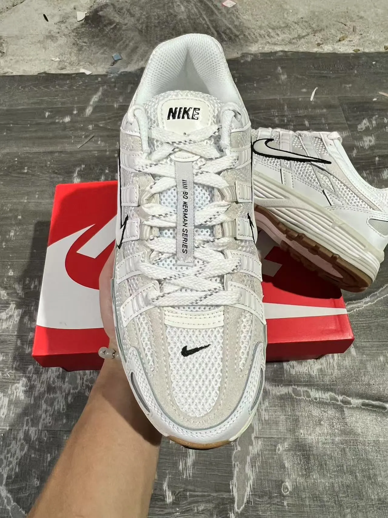 Nike Zoom 2K White Black Gum Lifestyle Sneakers 3