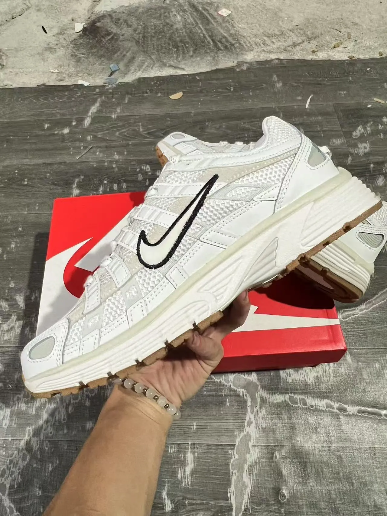 Nike Zoom 2K White Black Gum Lifestyle Sneakers 5