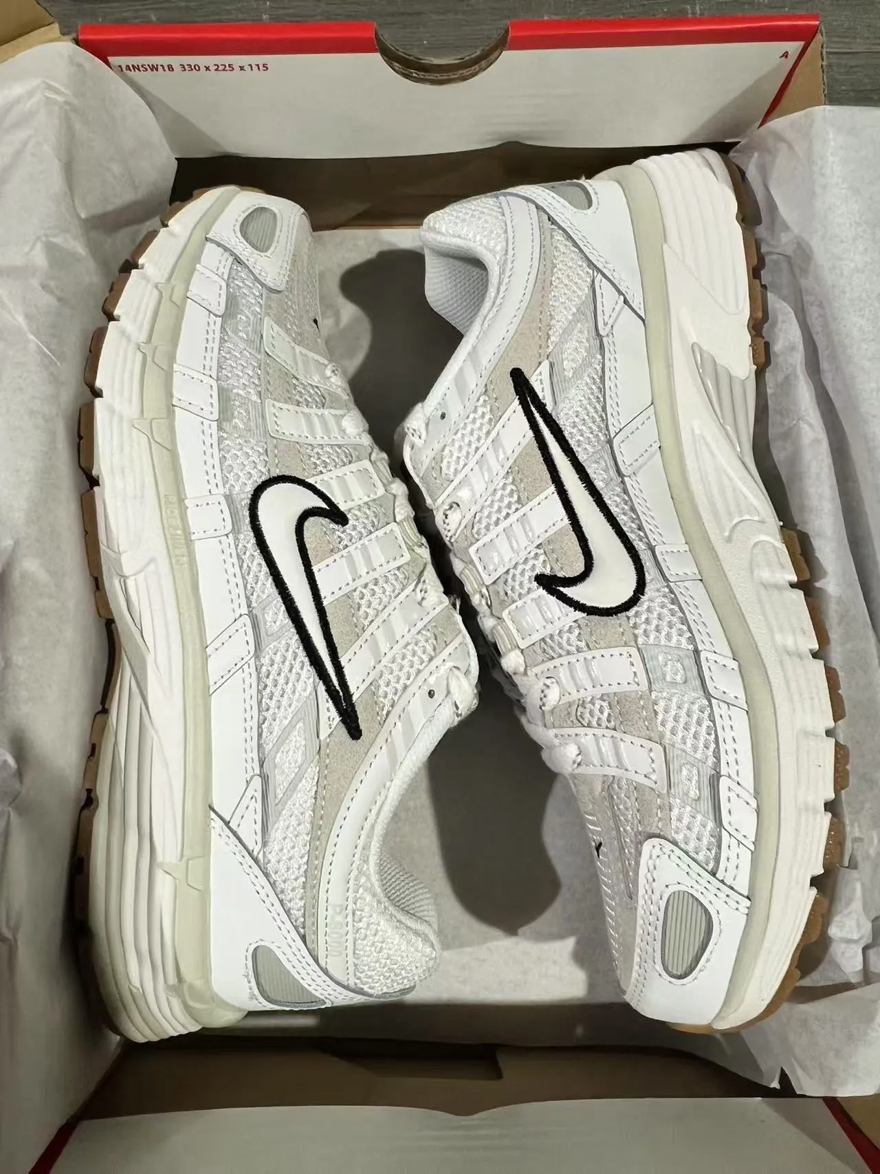 Nike Zoom 2K White Black Gum Lifestyle Sneakers 9
