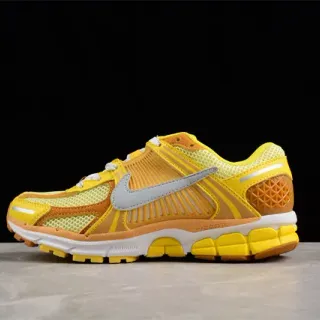 Nike Zoom 2K Jaune Orange Cage Synthétique Multicouche Maille Ouverte Supérieure Chaussures de course