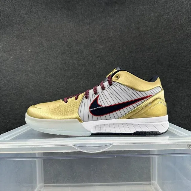 Nike Zoom Kobe IV Olympic Gold Basketball Shoes 2