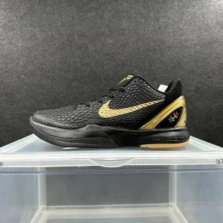 Nike Zoom Kobe VI Black Gold बास्केटबॉल जूते