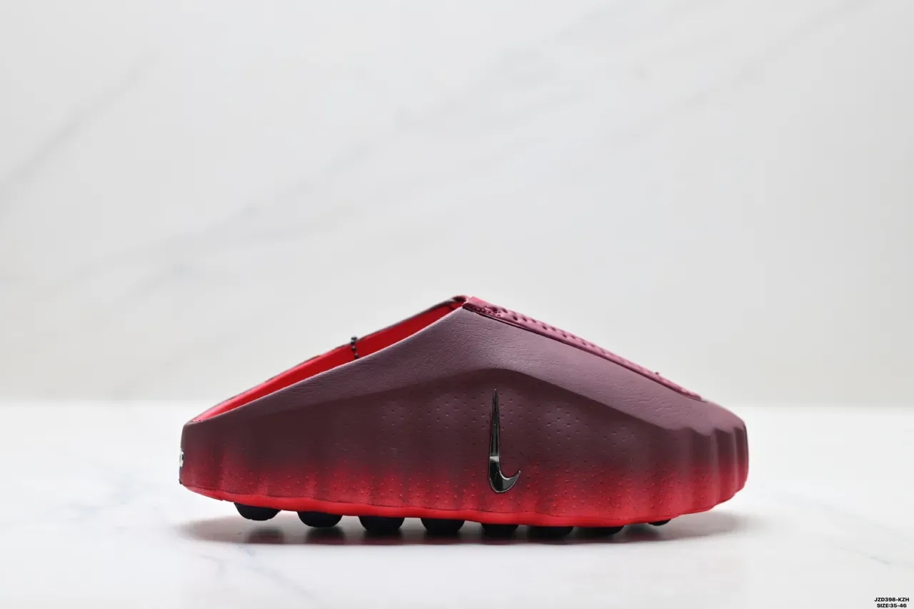 Nike ZoomX Foam Rubber Slide Gradient Red Maroon Lifestyle Sneakers 2