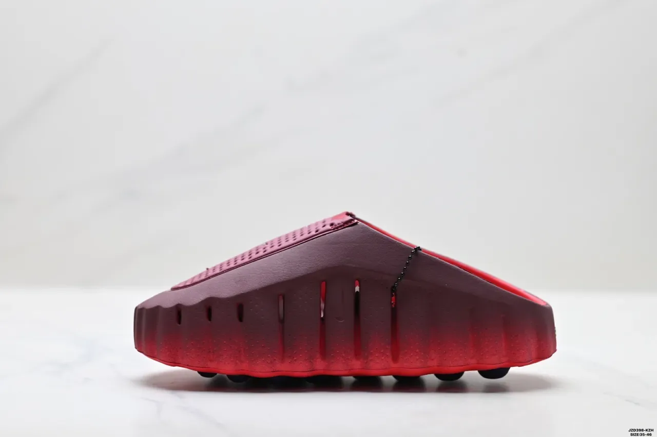 Nike ZoomX Foam Rubber Slide Gradient Red Maroon Lifestyle Sneakers 4