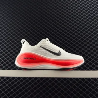 Nike ZoomX White Red Engineered Knit Running Shoes